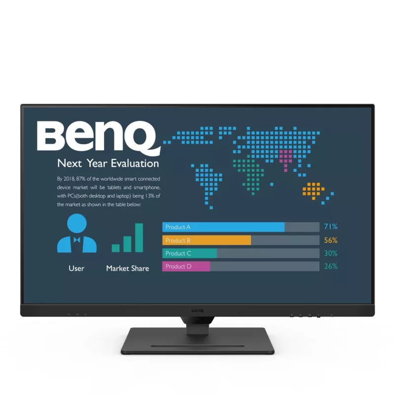 Monitor BenQ BL3290QT 80 cm (31,5 polegadas) 2560 x 1440 píxeis Quad HD LED preto