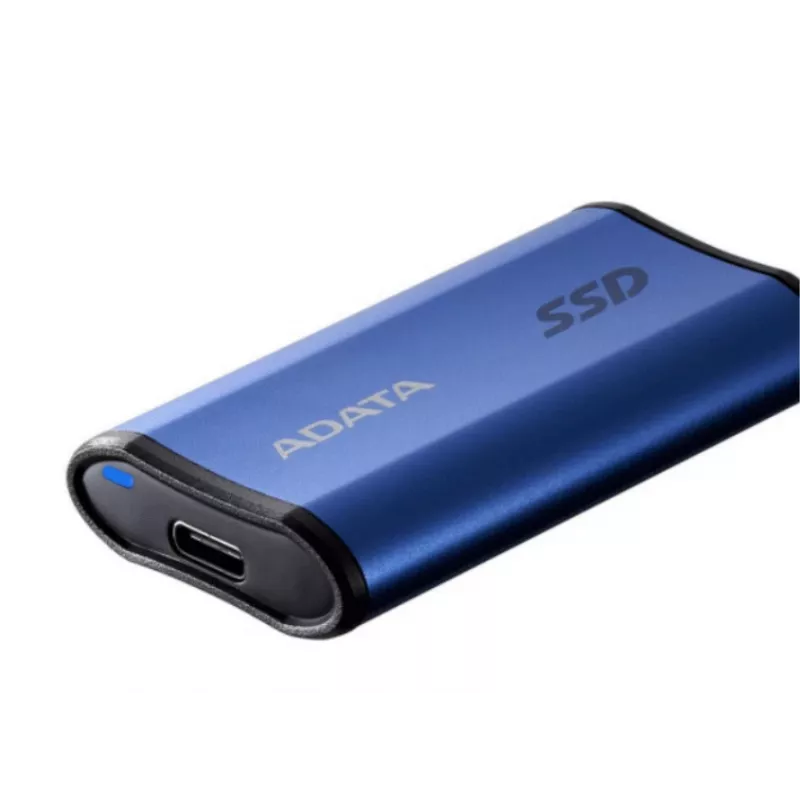 ADATA SE880 SSD externo de 500 GB, USB-C 3.2 Gen 2x2 (20 Gbit/s), até 2000 MB/s, azul
