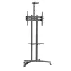Techly ICA-TR216T suporte móvel com rodas para TV de 37–70 polegadas (até 177,8 cm), máx. 50 kg, 2 prateleiras, preto