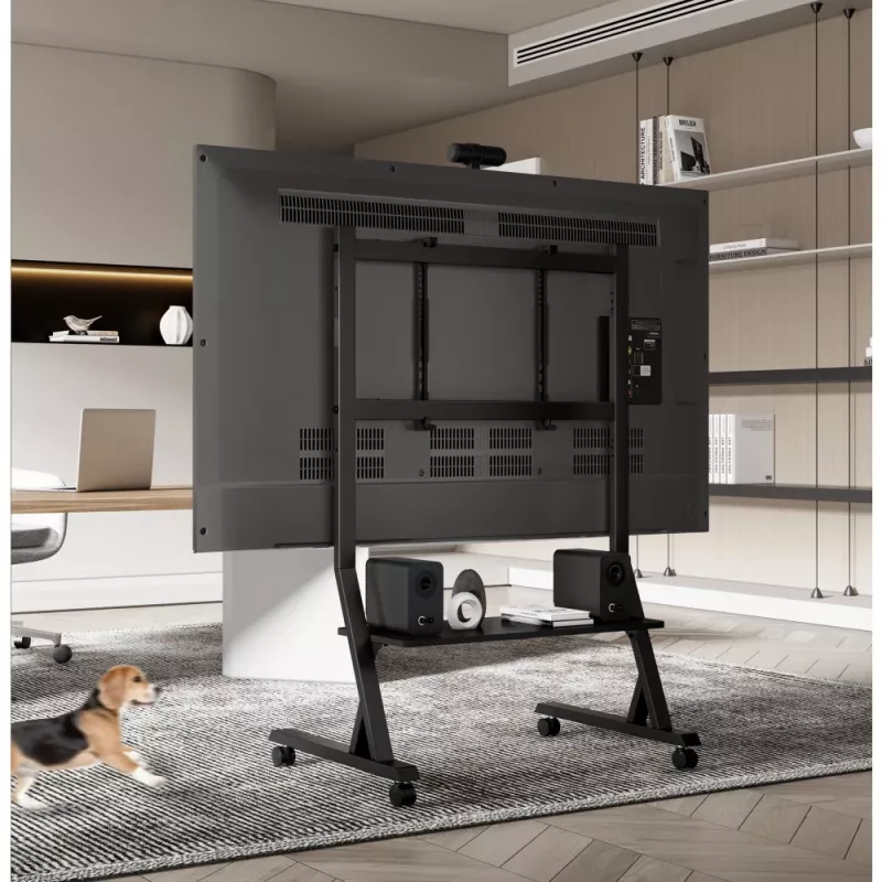 Suporte de chão TECHLY 366983 para televisores 45–90