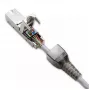 Ficha RJ45 sem ferramentas QOLTEC 54540 CAT6 STP para cabos Ethernet blindados