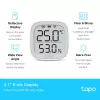 Monitor inteligente de temperatura e humidade TP-Link Tapo, interior, sensor de temperatura e humidade, autónomo, sem fios, -20 - 60 °C, 0 - 99%