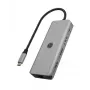 ICY BOX IB-DK4012-CPD com fios USB 3.2 Gen 1 (3.1 Gen 1) Type-C antracite, preto