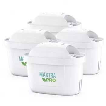 Filtro de água de substituição BRITA Maxtra PRO Pure Performance, cartucho, branco, 4 unid., 150 L/mês