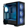 Caixa de PC MODECOM Horizon ARGB FLOW MIDI preto — suporte E-ATX, vidro temperado, ARGB, USB-C, GPU máx. 400 mm