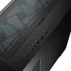 Caixa de PC MODECOM Horizon ARGB FLOW MIDI preto — suporte E-ATX, vidro temperado, ARGB, USB-C, GPU máx. 400 mm