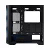 Caixa de PC MODECOM Horizon ARGB FLOW MIDI preto — suporte E-ATX, vidro temperado, ARGB, USB-C, GPU máx. 400 mm