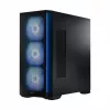 Caixa de PC MODECOM Horizon ARGB FLOW MIDI preto — suporte E-ATX, vidro temperado, ARGB, USB-C, GPU máx. 400 mm