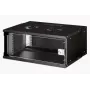 DIGITUS 19IN 4U caixa de parede - SOHO PRO 240 x 540 x 400 mm preto