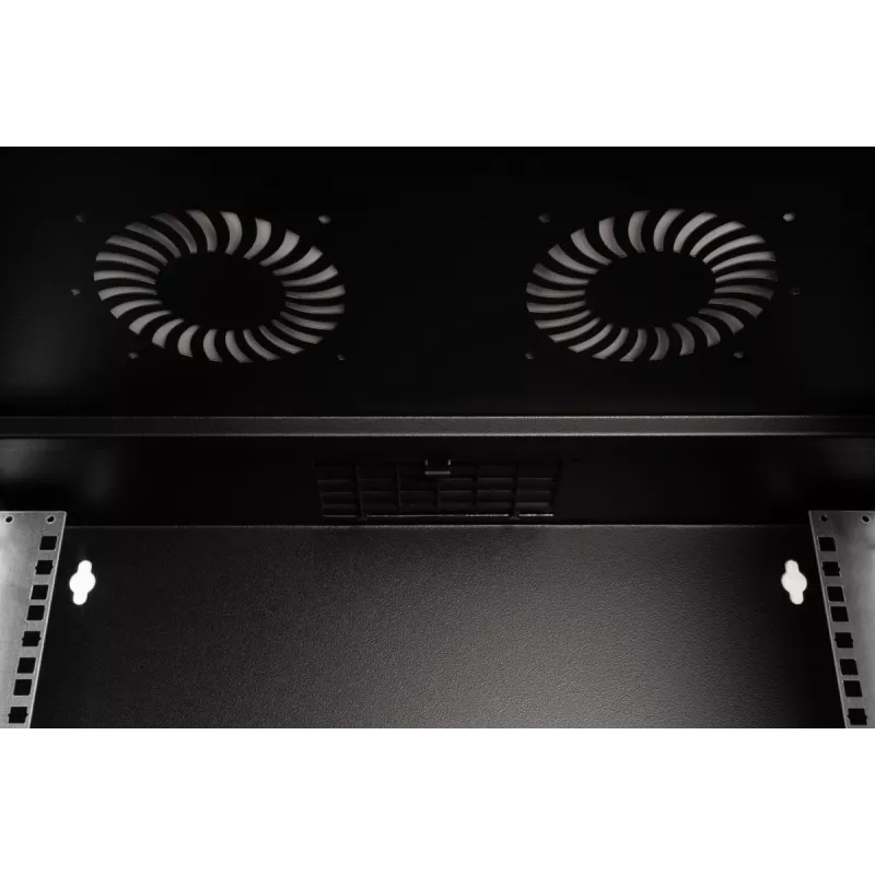 DIGITUS 19IN 12U armário de parede - SOHO PRO 595 x 540 x 400mm preto