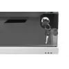 Armário de parede DIGITUS 4U - SOHO não montado 241x540x400 mm, porta frontal em vidro, cinzento