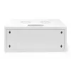 Armário de parede DIGITUS 4U - SOHO não montado 241x540x400 mm, porta frontal em vidro, cinzento