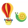 Conjunto de trabalhos manuais para criança Lena SM42713, multicolor, para crianças a partir dos 5 anos