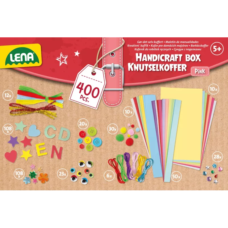 Conjunto de trabalhos manuais para criança Lena SM42714, multicolor, a partir dos 5 anos