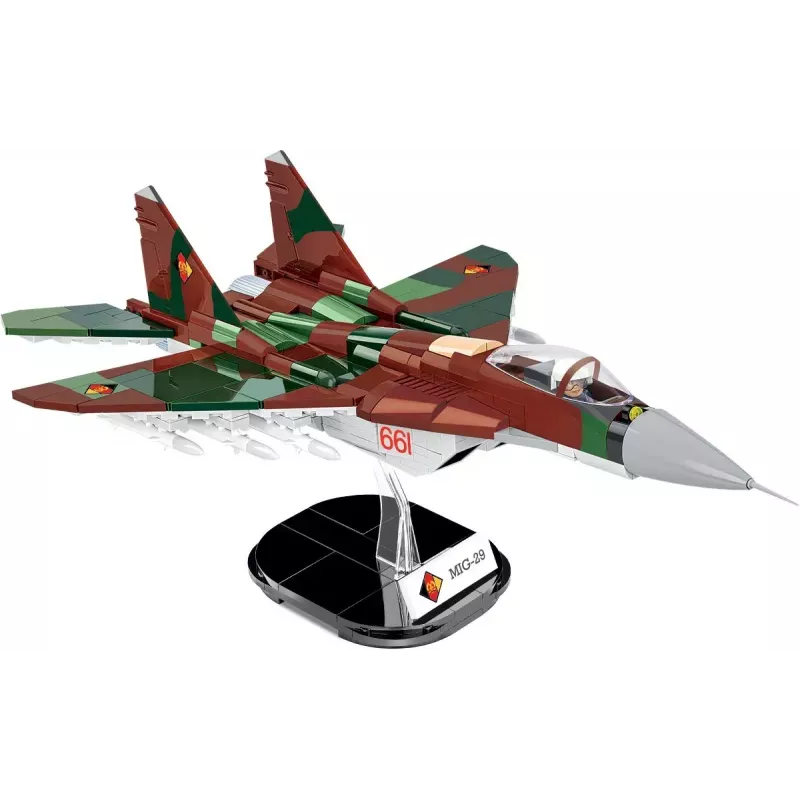 Brinquedo de construção Cobi MiG-29 Alemanha Oriental 5851 — conjunto de 300 peças