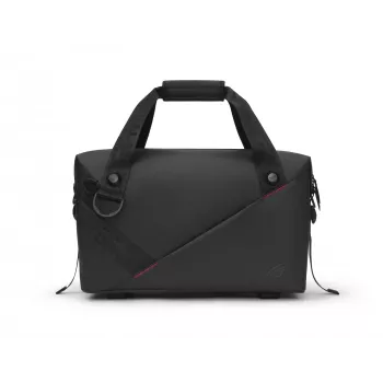 Mala de mão ASUS ROG SLASH Duffle Bag, poliéster, poliuretano (PU), poliuretano termoplástico (TPU), preto, homem