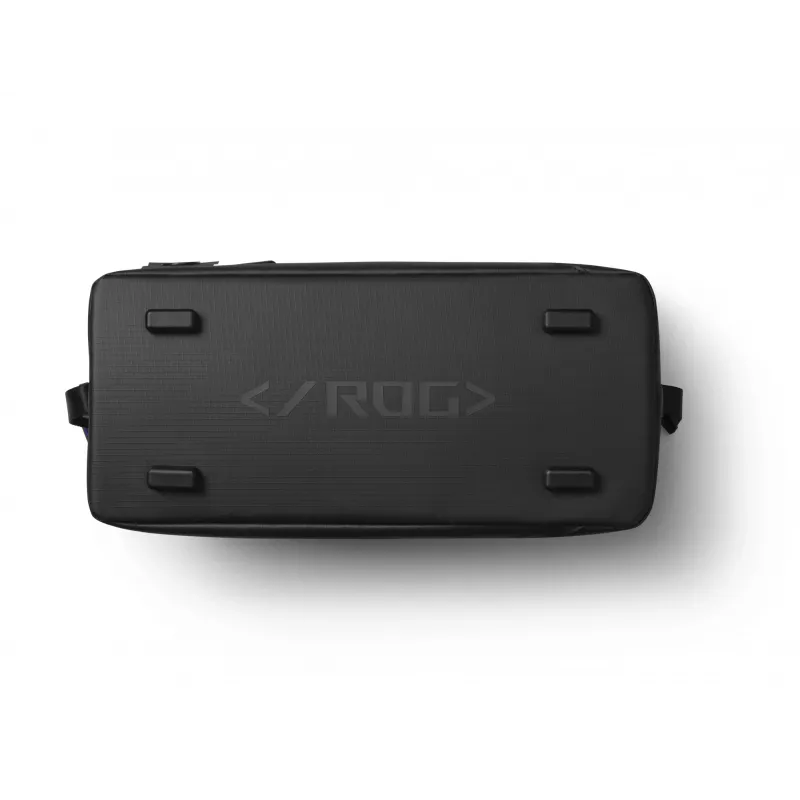 Mala de mão ASUS ROG SLASH Duffle Bag, poliéster, poliuretano (PU), poliuretano termoplástico (TPU), preto, homem