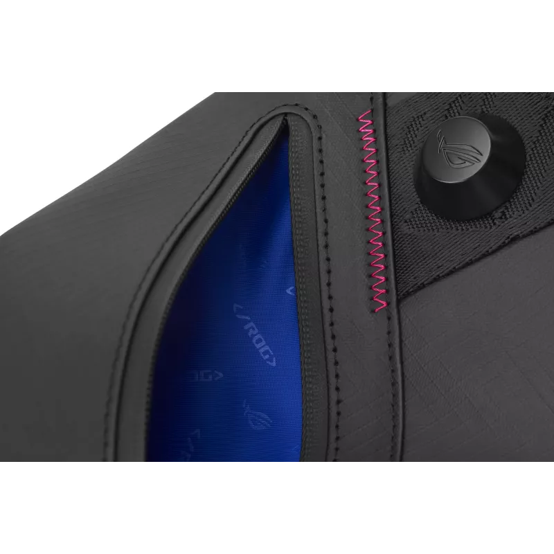 Mala de mão ASUS ROG SLASH Duffle Bag, poliéster, poliuretano (PU), poliuretano termoplástico (TPU), preto, homem