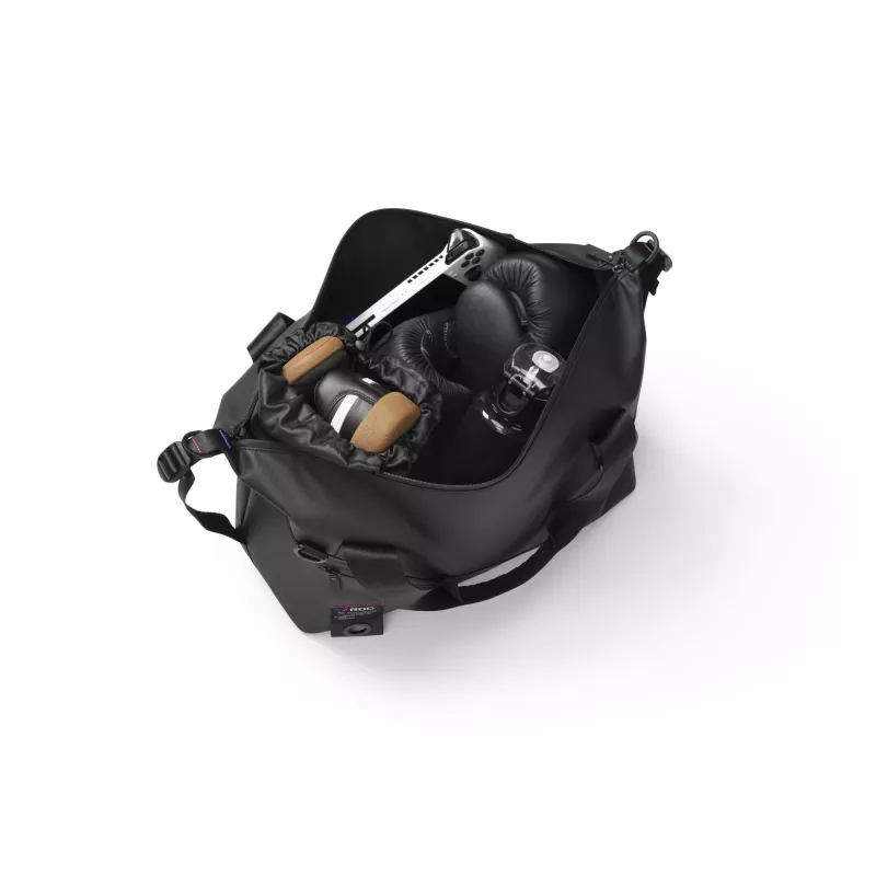 Mala de mão ASUS ROG SLASH Duffle Bag, poliéster, poliuretano (PU), poliuretano termoplástico (TPU), preto, homem