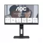 AOC 22E2UMF monitor VA de 21,5 polegadas (54,6 cm), 1920 x 1080 Full HD, 75 Hz, 4 ms, HDMI, DisplayPort, VGA, hub USB, colunas, pivot, altura ajustável, preto