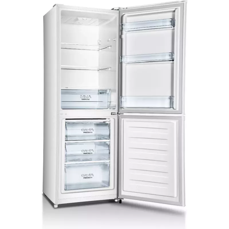 Combinado de frigorífico e congelador independente Gorenje RK4162PW4 — 230 L total (frigorífico 159 L, congelador 71 L), branco, inverter, congelador em baixo