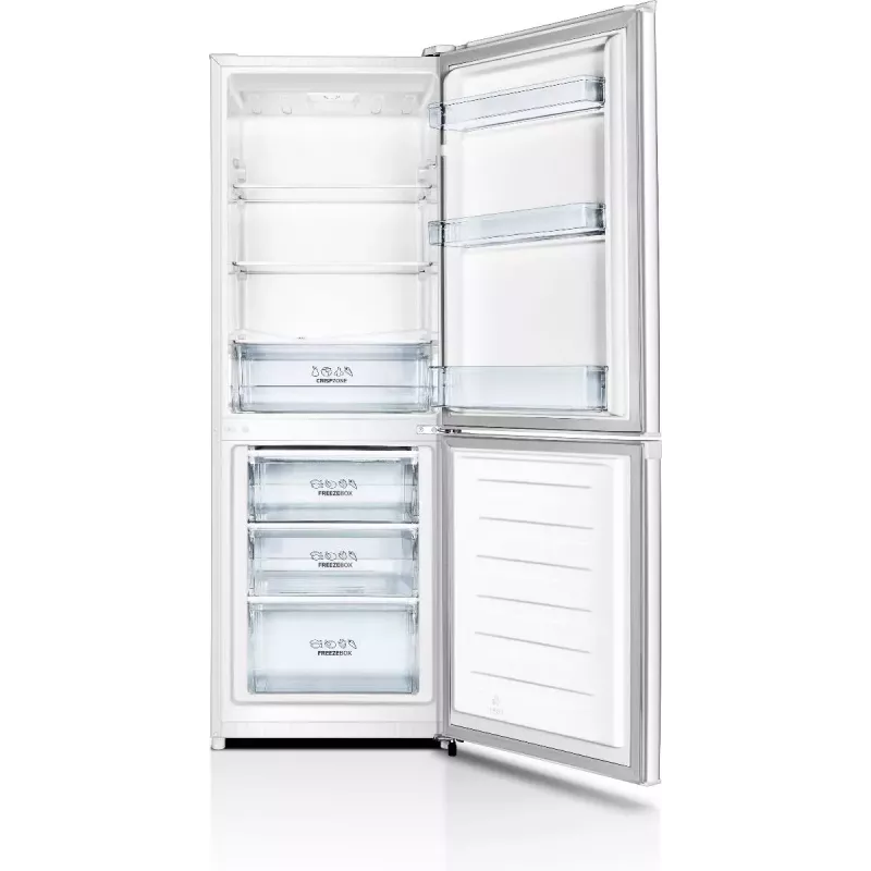 Combinado de frigorífico e congelador independente Gorenje RK4162PW4 — 230 L total (frigorífico 159 L, congelador 71 L), branco, inverter, congelador em baixo
