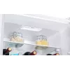 Combinado de frigorífico e congelador independente Gorenje N619EAW4 — 304 L de volume total (207 L frigorífico, 97 L congelador), No Frost, visor LED, abertura à direita, 39 dB