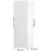 Frigorífico Gorenje R619EEW5 BK070B, 398 L, SN-N, 38 dB, E, branco