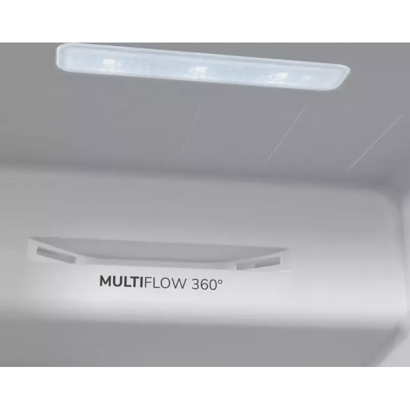 Frigorífico side-by-side Gorenje NRR9185EAXL — 550 L, independente, prateado, No Frost, máquina de gelo, visor tátil LED
