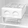 Frigorífico side-by-side Gorenje NRR9185EAXL — 550 L, independente, prateado, No Frost, máquina de gelo, visor tátil LED