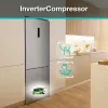 Gorenje NRK720CAXL4 independente 495 L aço inoxidável