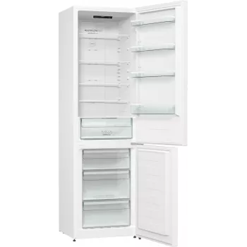 Combinado de frigorífico e congelador Gorenje NRK6202EW4 BK070B, 331 L, No Frost (frigorífico), SN-N, 9 kg/24h, E, branco