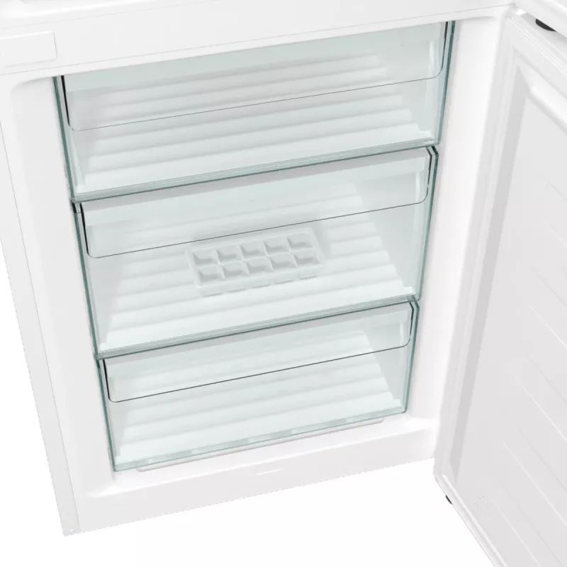 Combinado de frigorífico e congelador Gorenje NRK6202EW4 BK070B, 331 L, No Frost (frigorífico), SN-N, 9 kg/24h, E, branco
