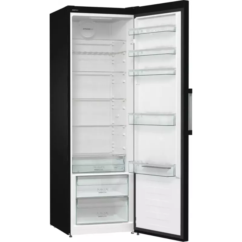 Gorenje R619EABK6 frigorífico de instalação livre, 398 l, ecrã LED, classe energética E, preto