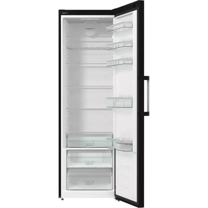 Gorenje R619EABK6 frigorífico de instalação livre, 398 l, ecrã LED, classe energética E, preto