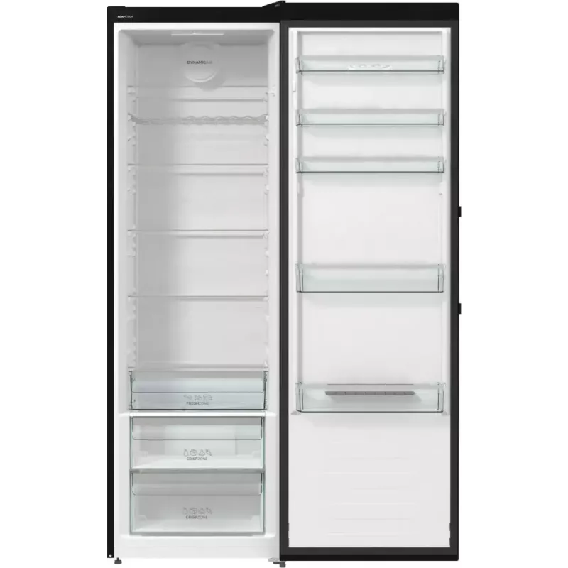 Gorenje R619EABK6 frigorífico de instalação livre, 398 l, ecrã LED, classe energética E, preto