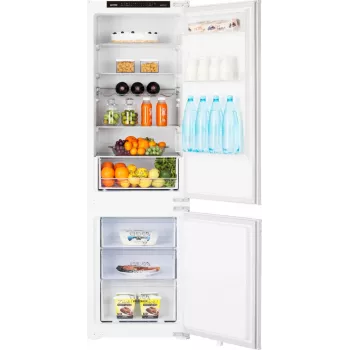 Combinado de frigorífico e congelador Gorenje NRKI418EP1 BE, 246 L, No Frost (frigorífico), N-ST, 3 kg/24h, E, branco