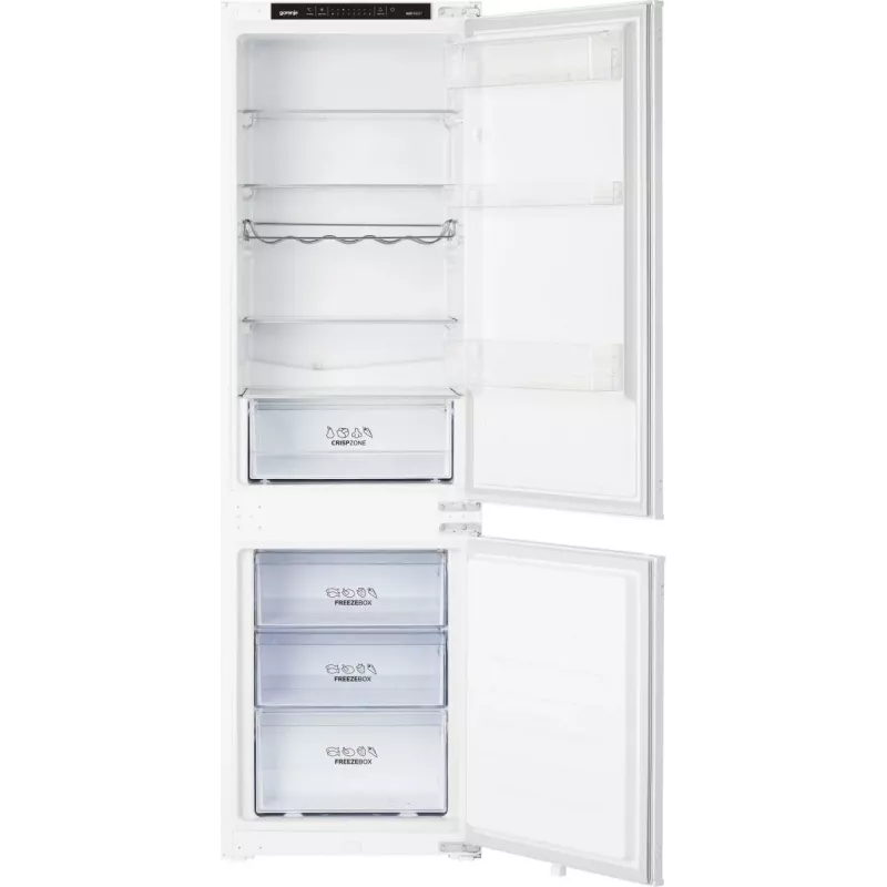 Combinado de frigorífico e congelador Gorenje NRKI418EP1 BE, 246 L, No Frost (frigorífico), N-ST, 3 kg/24h, E, branco