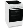 Fogão independente Gorenje GEC5A41WG placa vitrocerâmica elétrica branco