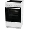 Fogão independente Gorenje GEC5A41WG placa vitrocerâmica elétrica branco