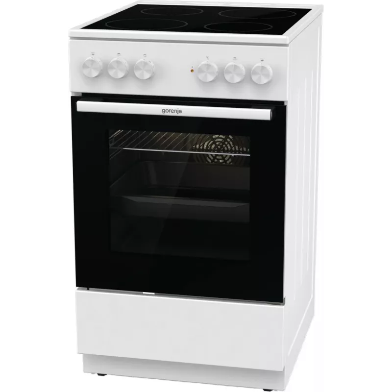 Fogão independente Gorenje GEC5A41WG placa vitrocerâmica elétrica branco