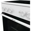 Fogão independente Gorenje GEC5A41WG placa vitrocerâmica elétrica branco