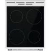 Fogão independente Gorenje GEC5A41WG placa vitrocerâmica elétrica branco