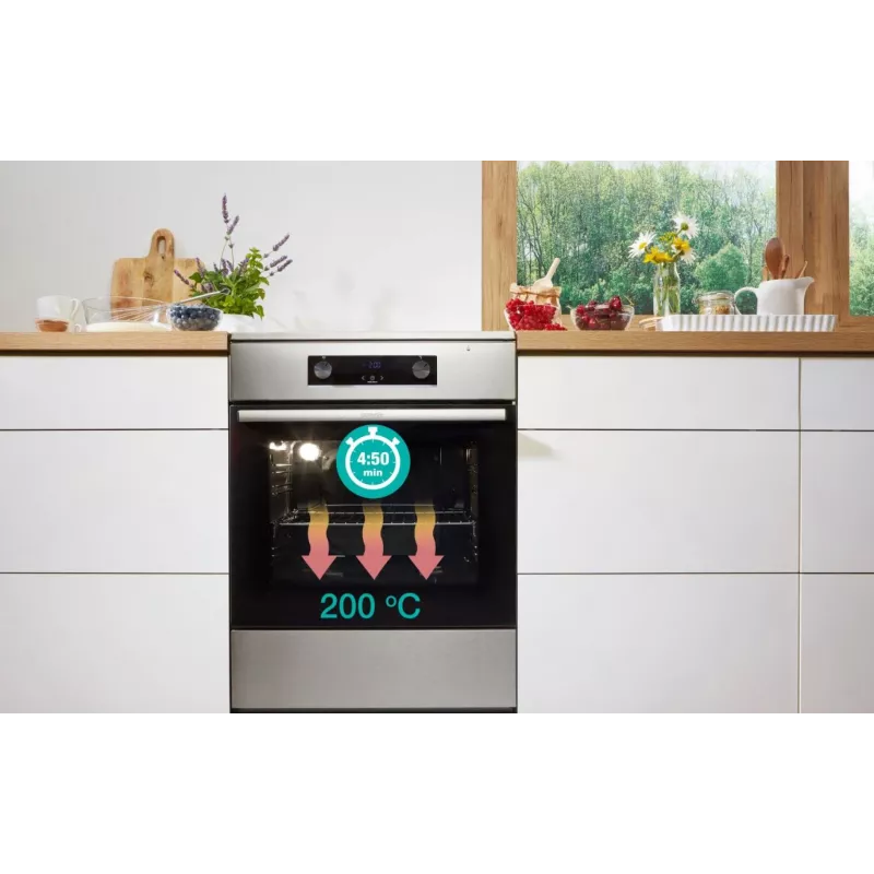Fogão independente Gorenje GEC5A41WG placa vitrocerâmica elétrica branco