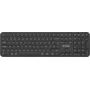 Teclado sem fios YENKEE YKB 2050 EGO 2.4G Bluetooth — layout compacto, modo duplo sem fios