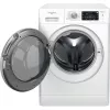Máquina de lavar e secar roupa Whirlpool FFWDD 1076258 SV EE de instalação livre, carga frontal, branco