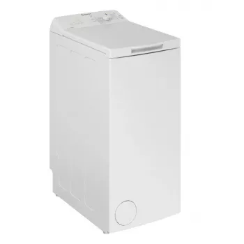 Máquina de lavar roupa de carga superior Indesit BTW L60400 EE/N — 6 kg, 1000 rpm, 400×600×900 mm, branco