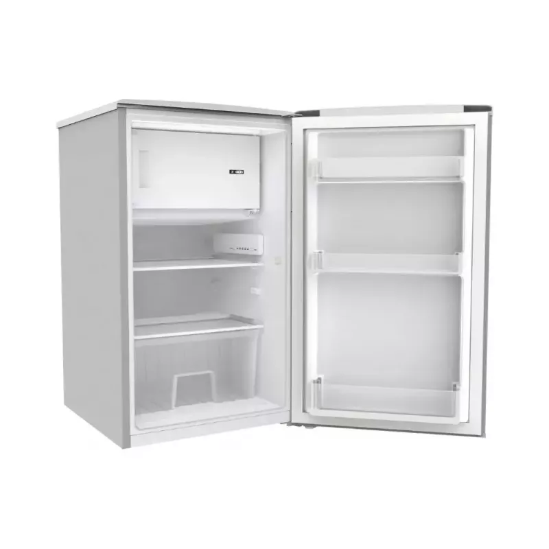 Frigorífico combinado Candy Comfort COT1S45ESH, de instalação livre, 106 L total (91 L frigorífico, 15 L congelador), classe E, prateado