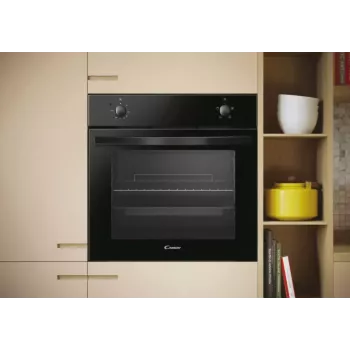 Forno Candy | FIDC N100/1 | 70 L | Elétrico | Manual | Mecânico | Convecção | Altura 59,5 cm | Largura 59,5 cm | Preto