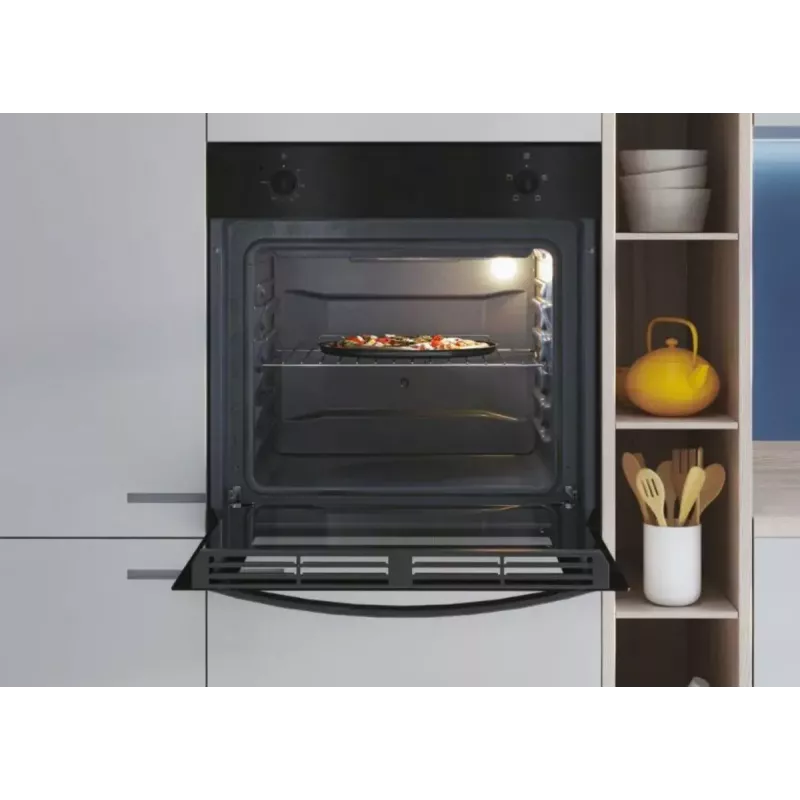 Forno Candy | FIDC N100/1 | 70 L | Elétrico | Manual | Mecânico | Convecção | Altura 59,5 cm | Largura 59,5 cm | Preto